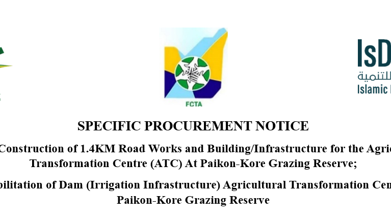 SPECIFIC PROCUREMENT NOTICE: PAIKON-KORE ATC INFRASTRUCTURE (LOT 1 & LOT 2)